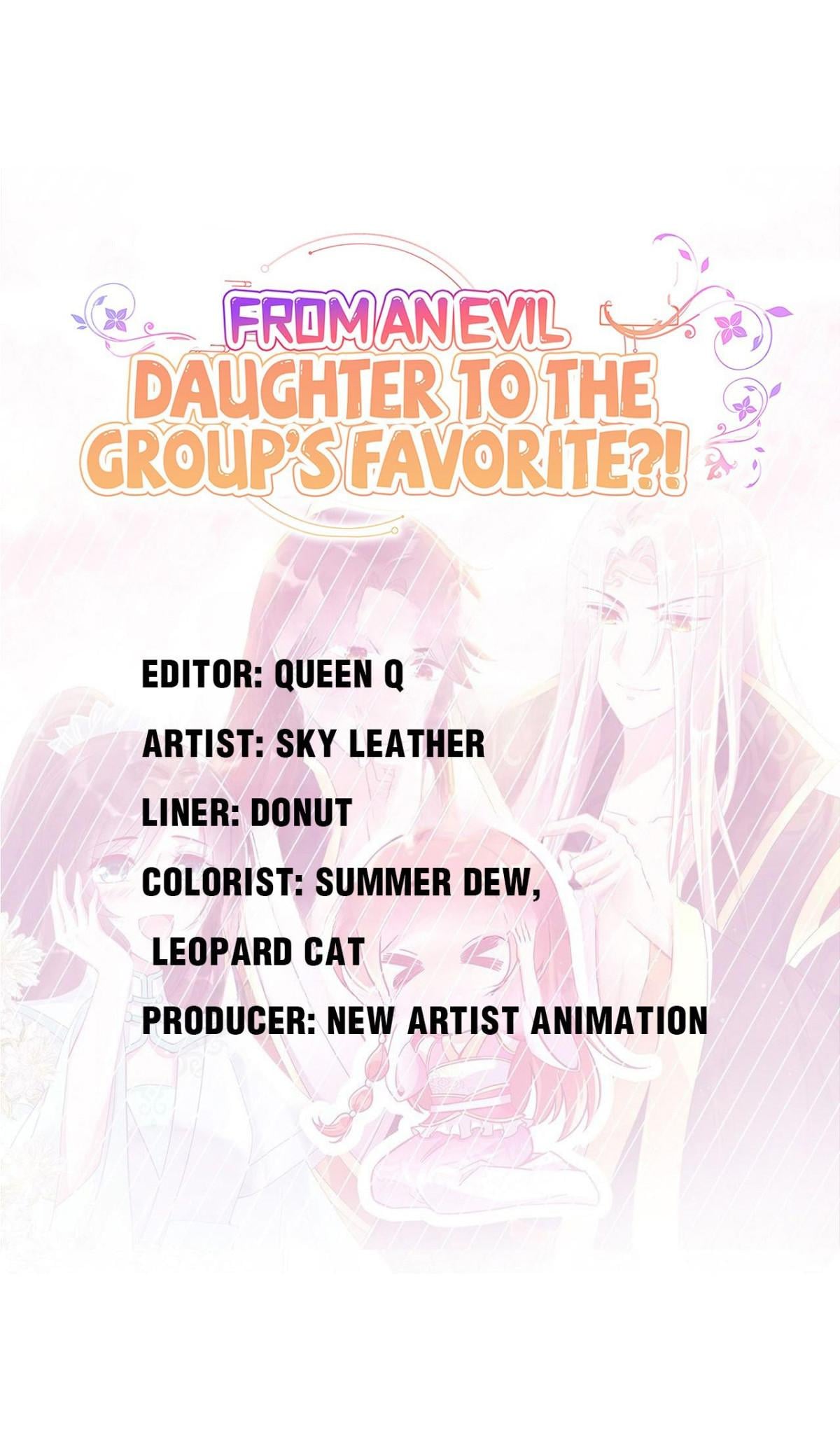 From an Evil Daughter to the Group’s Favorite?! Chapter 19 - page 3