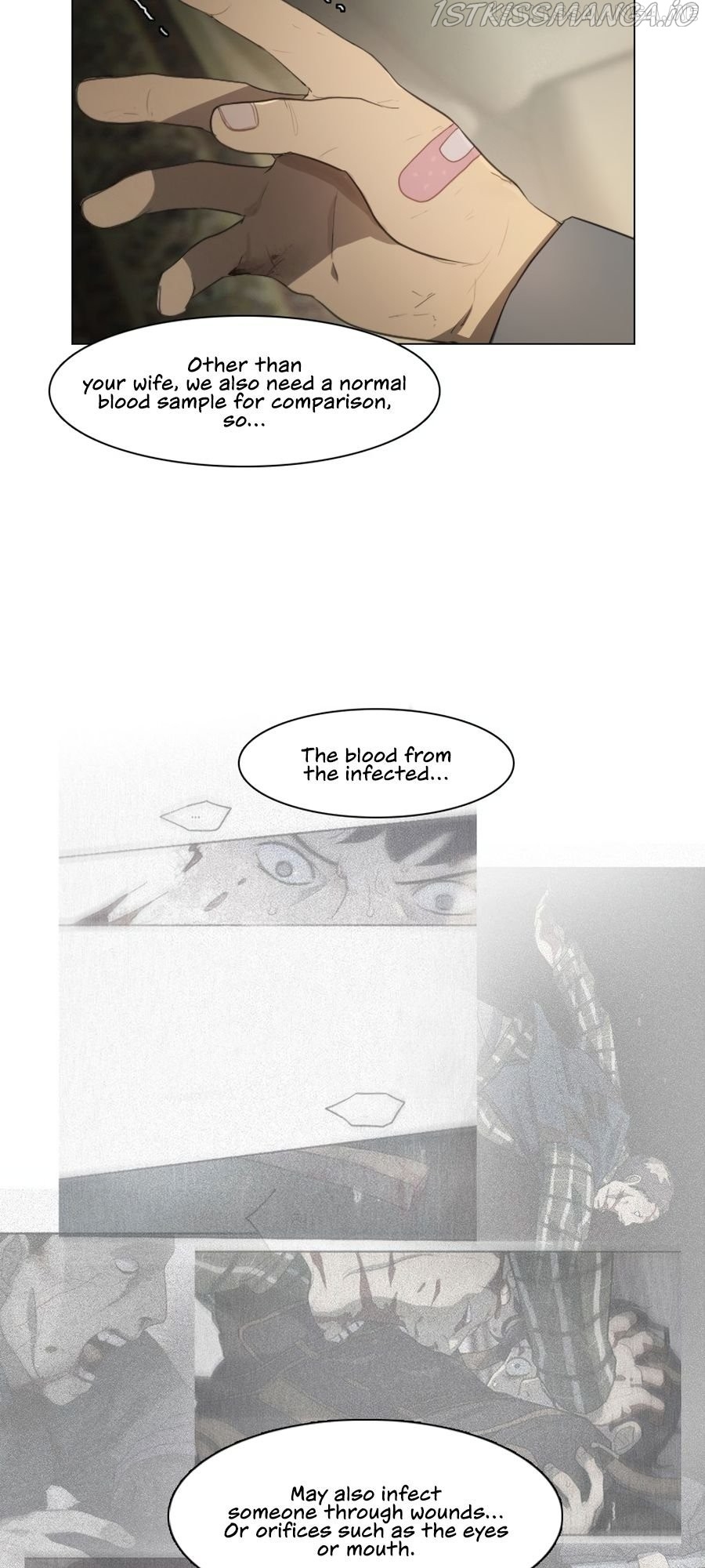 Lost in an Infected Area Chapter 36.2 - page 8