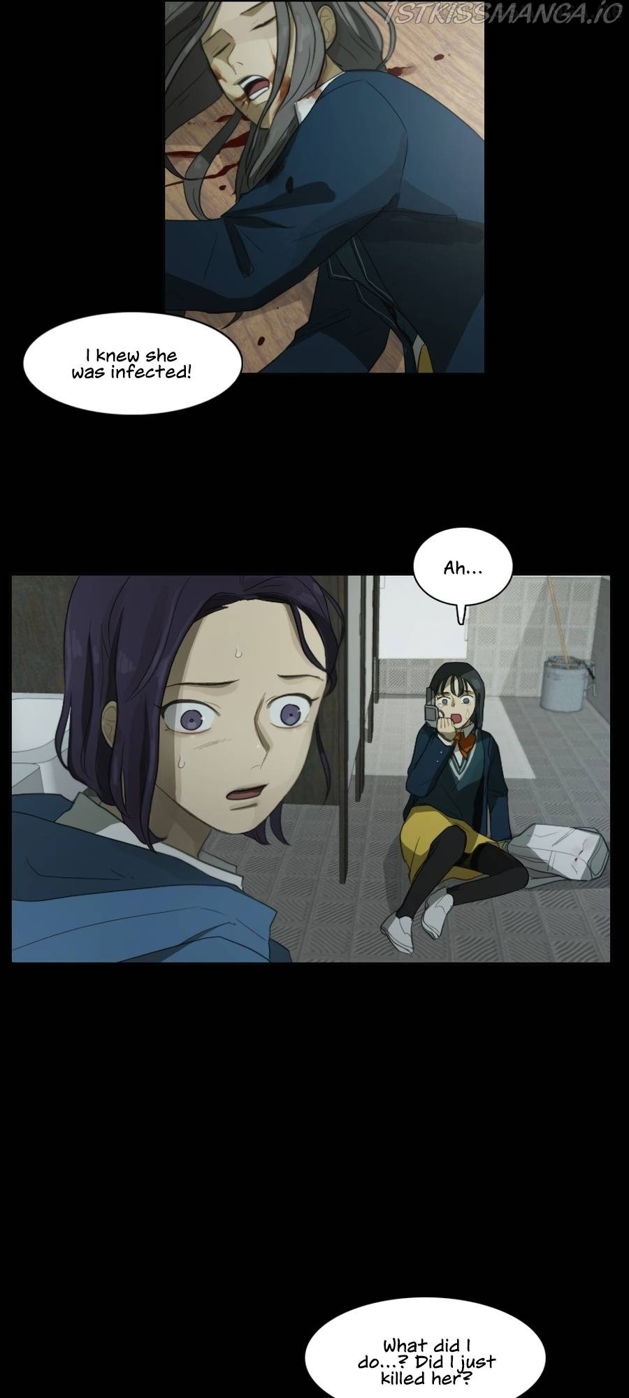 Lost in an Infected Area Chapter 27.1 - page 8