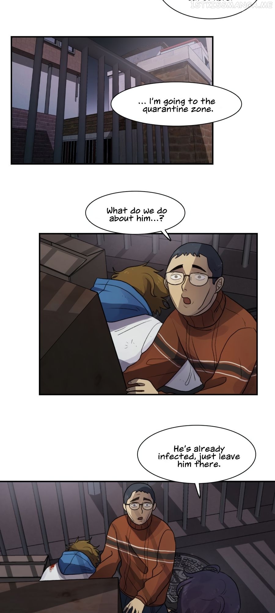 Lost in an Infected Area Chapter 17.1 - page 9
