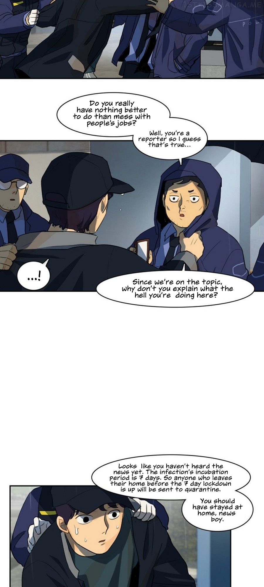 Lost in an Infected Area Chapter 12.2 - page 5