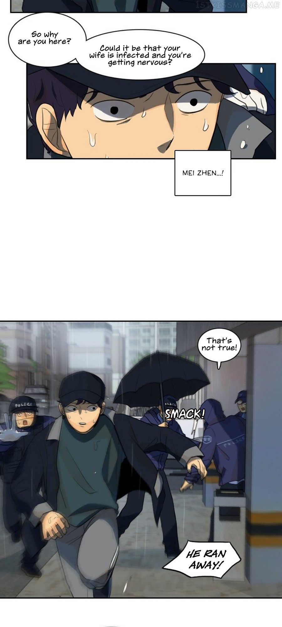 Lost in an Infected Area Chapter 12.2 - page 6