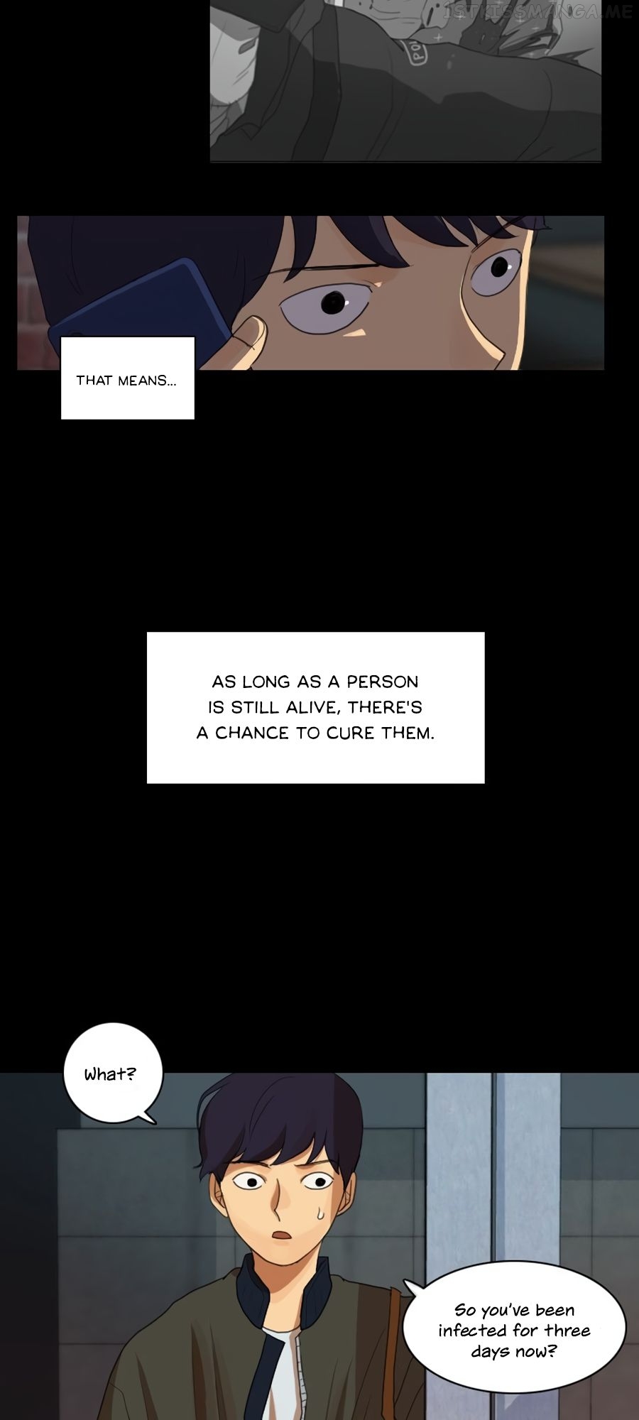 Lost in an Infected Area Chapter 8.1 - page 4