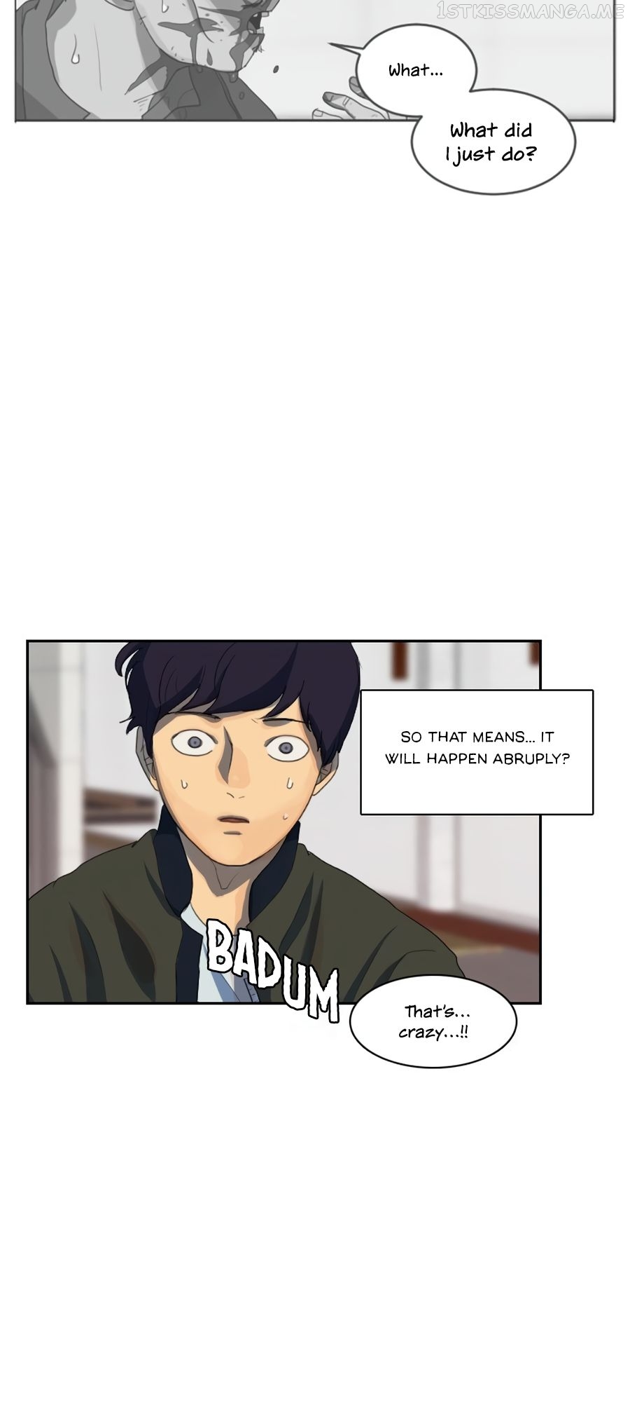 Lost in an Infected Area Chapter 8.1 - page 8