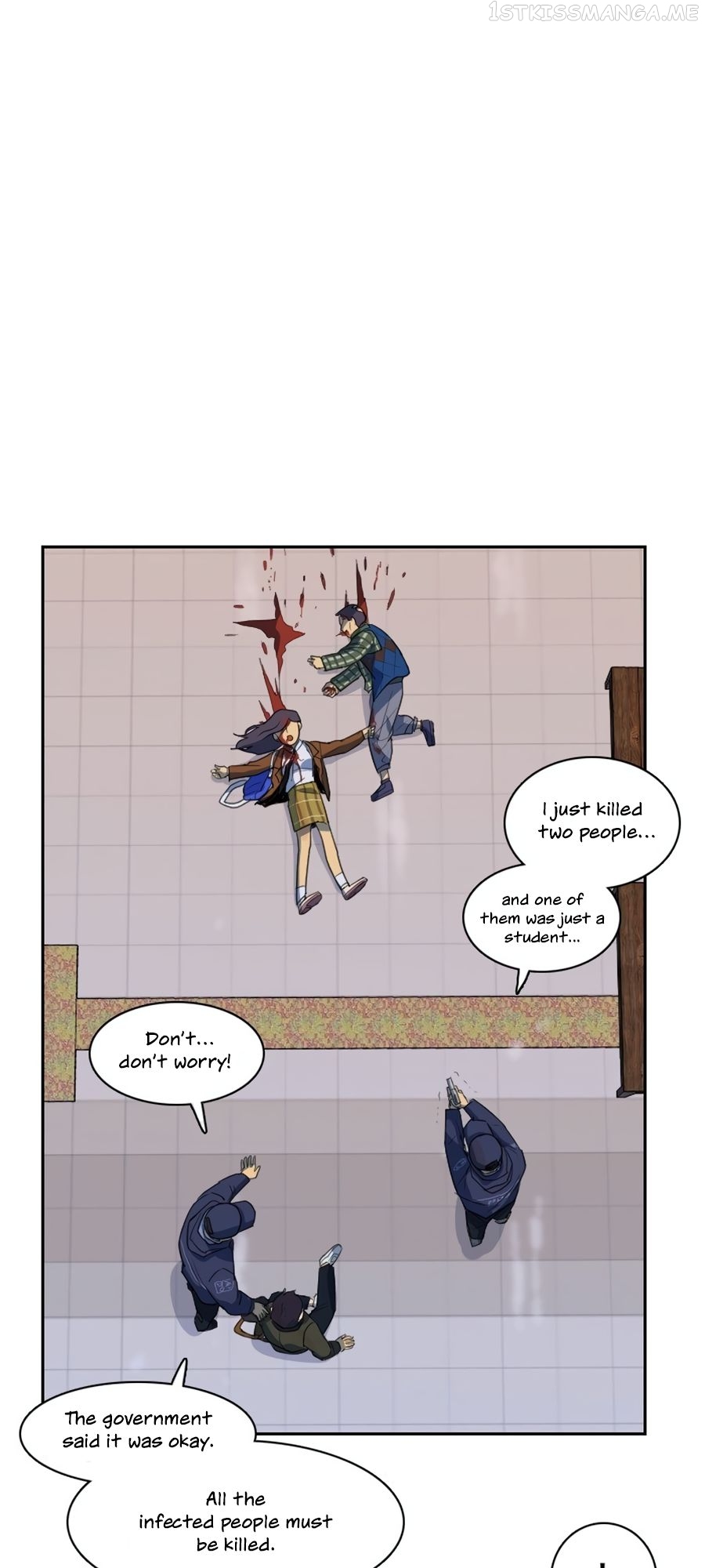 Lost in an Infected Area Chapter 8.1 - page 9