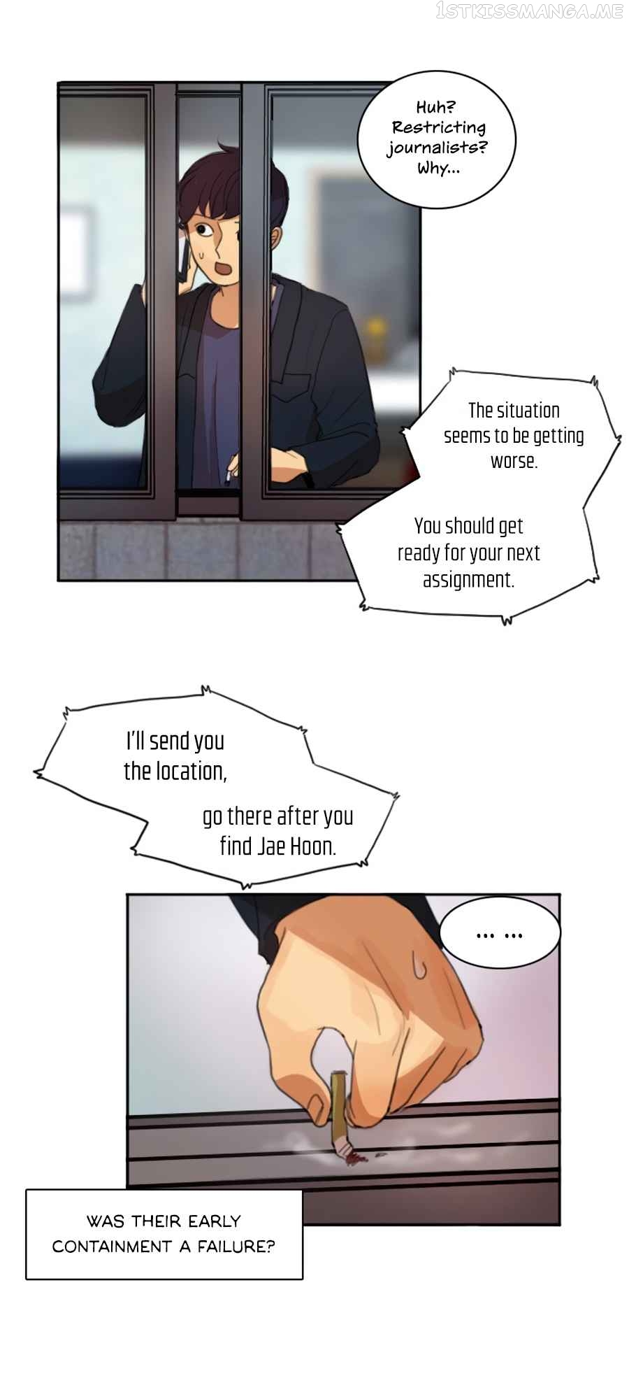 Lost in an Infected Area Chapter 6.2 - page 6