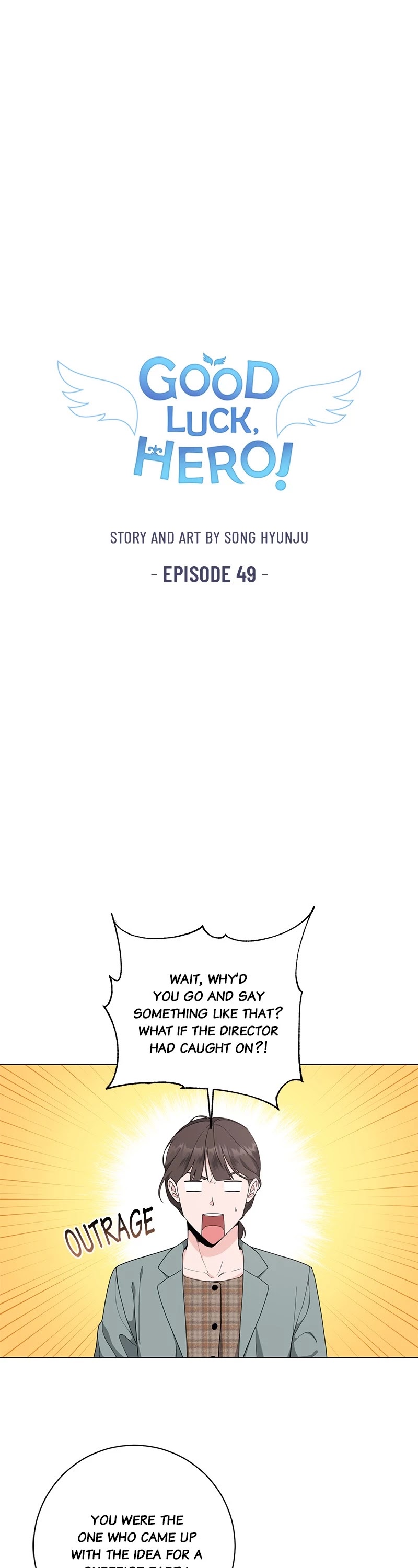 Best Of Luck, Warrior! chapter 49 - page 1