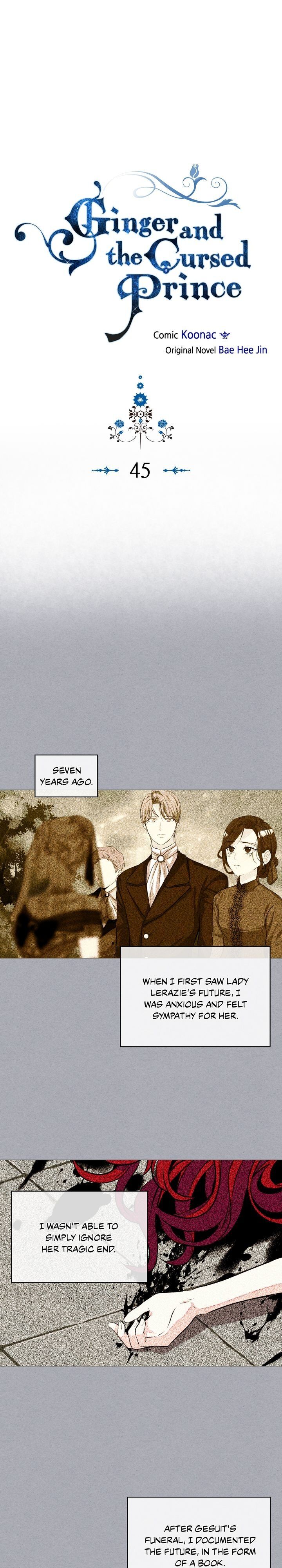 Ginger and the Cursed Prince Chapter 45 - page 1