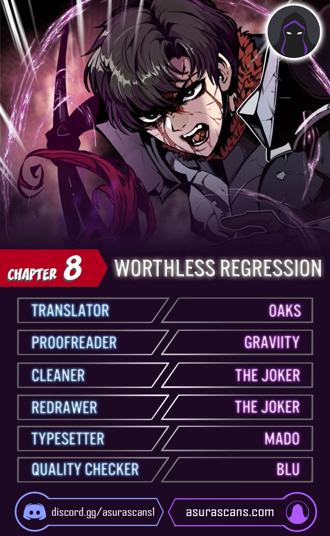 Worthless Regression chapter 8 - page 1