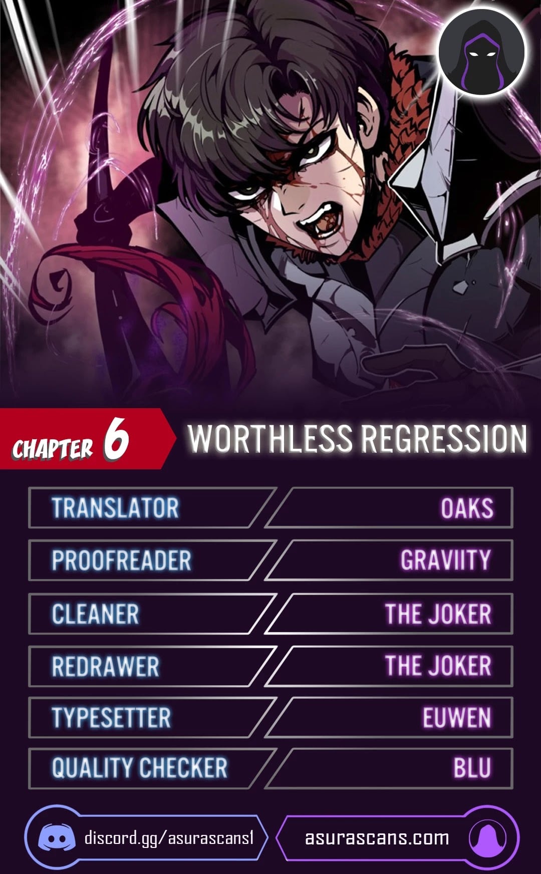 Worthless Regression chapter 6 - page 1