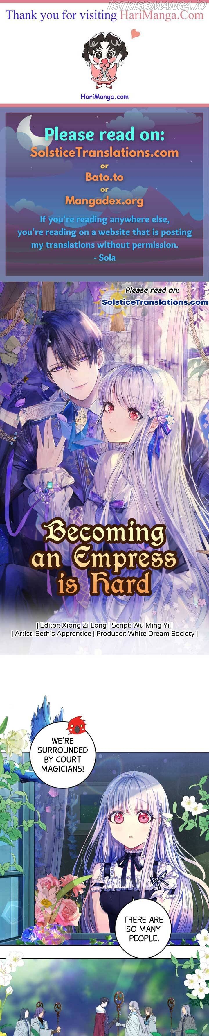 Becoming an Empress is Hard Chapter 4 - page 1