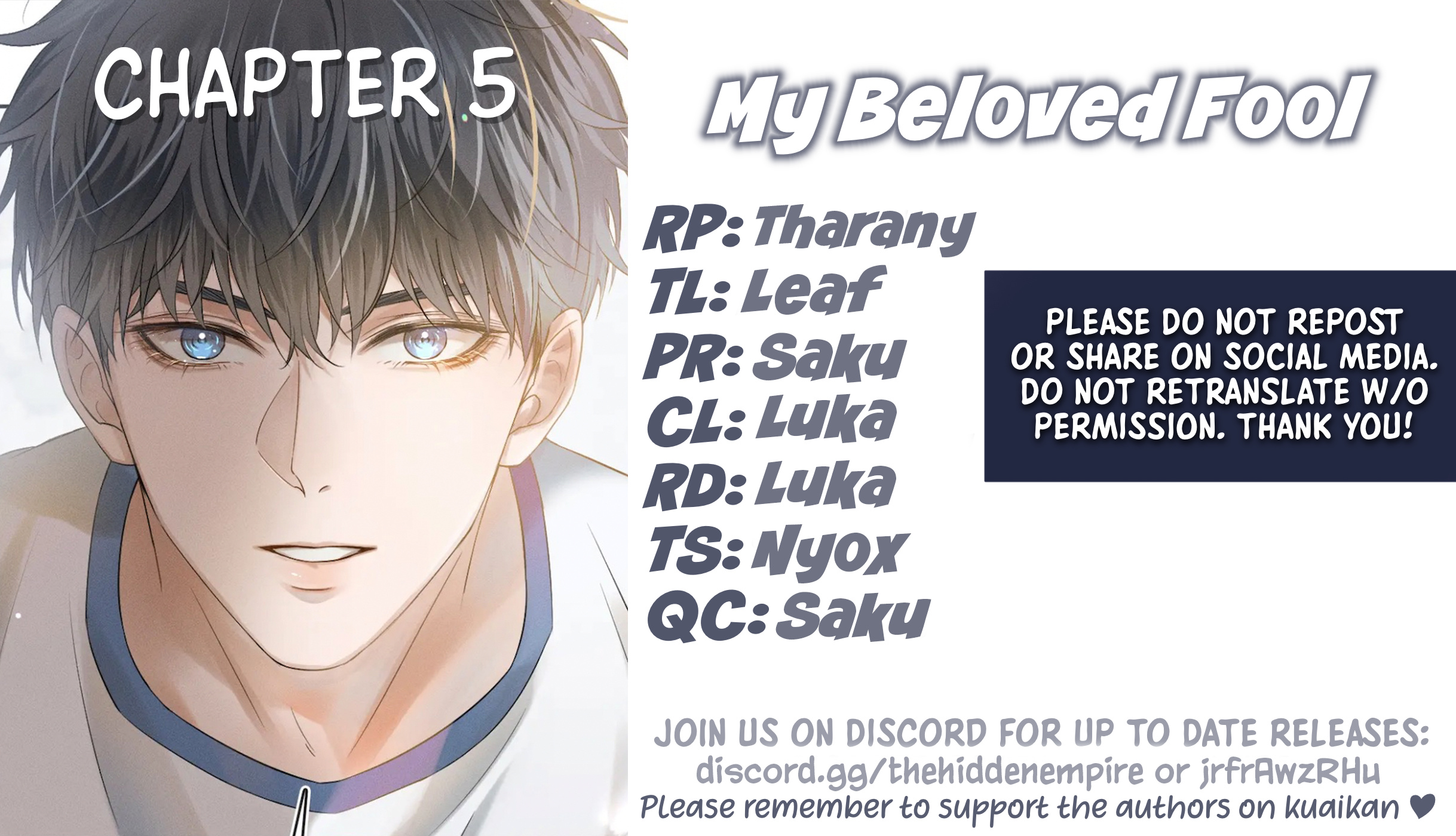 My Beloved Fool chapter 5 - page 1
