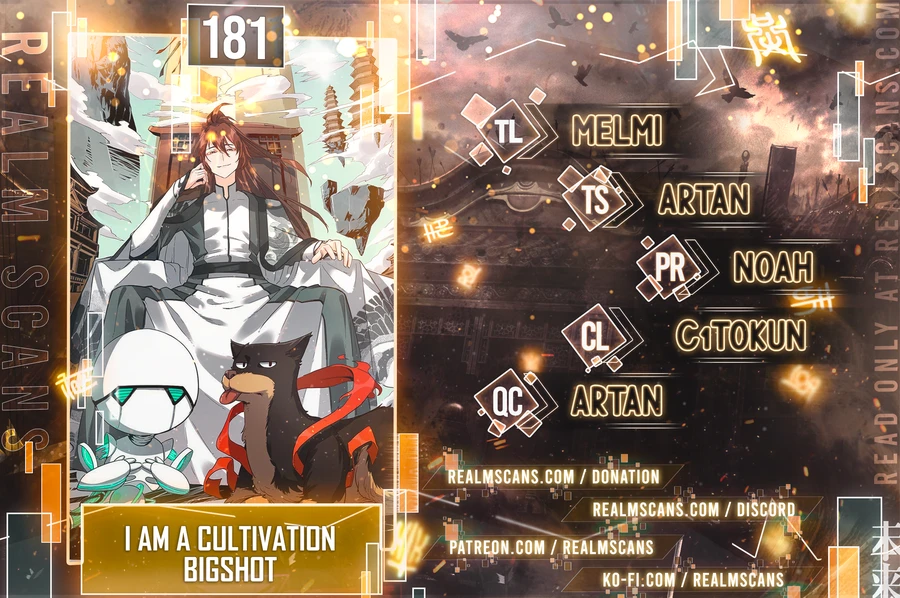 I’m Actually a Cultivation Bigshot Chapter 181 - page 1
