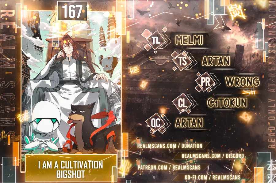 I’m Actually a Cultivation Bigshot chapter 167 - page 1