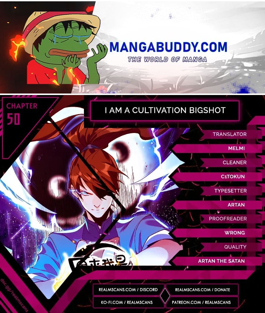 I’m Actually a Cultivation Bigshot chapter 50 - page 1