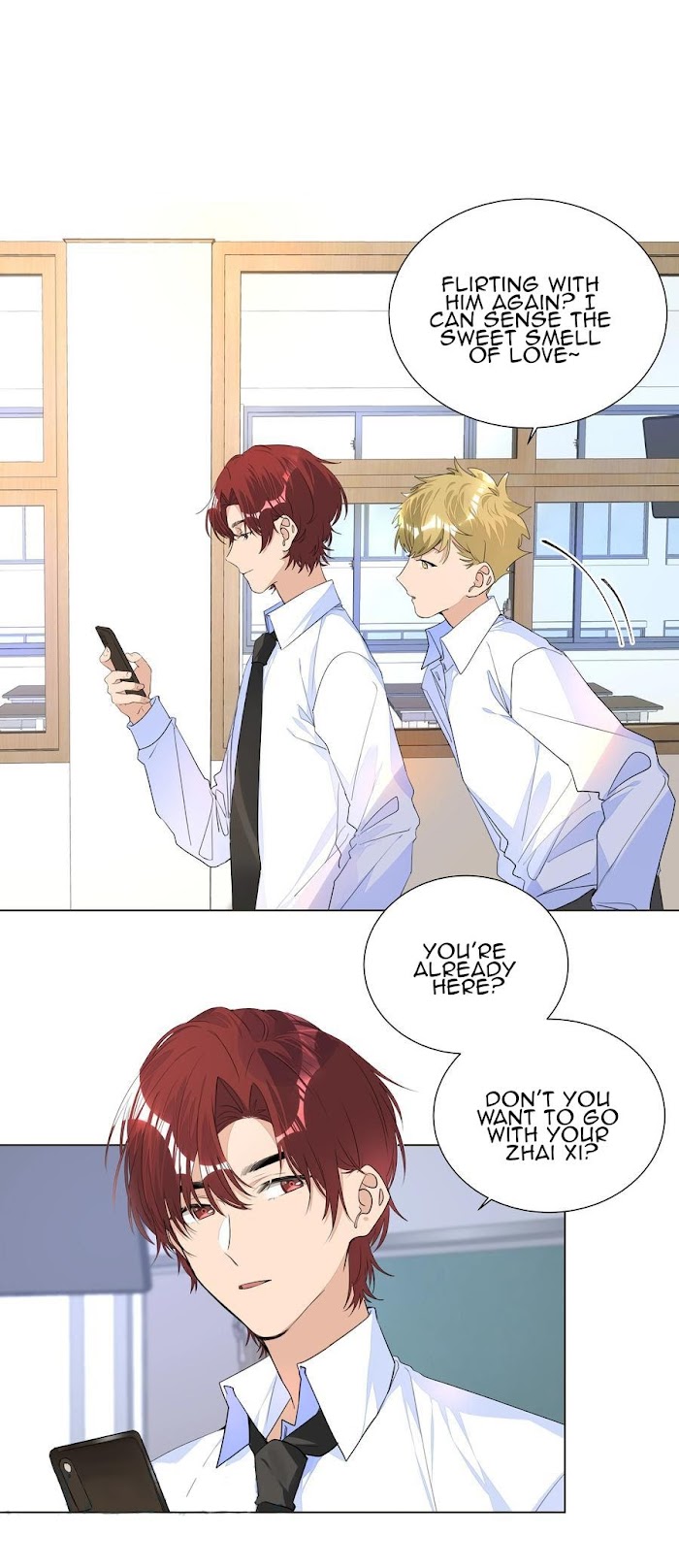 Did the Nerd Manage to Flirt with the Cutie Today? chapter 34 - page 18