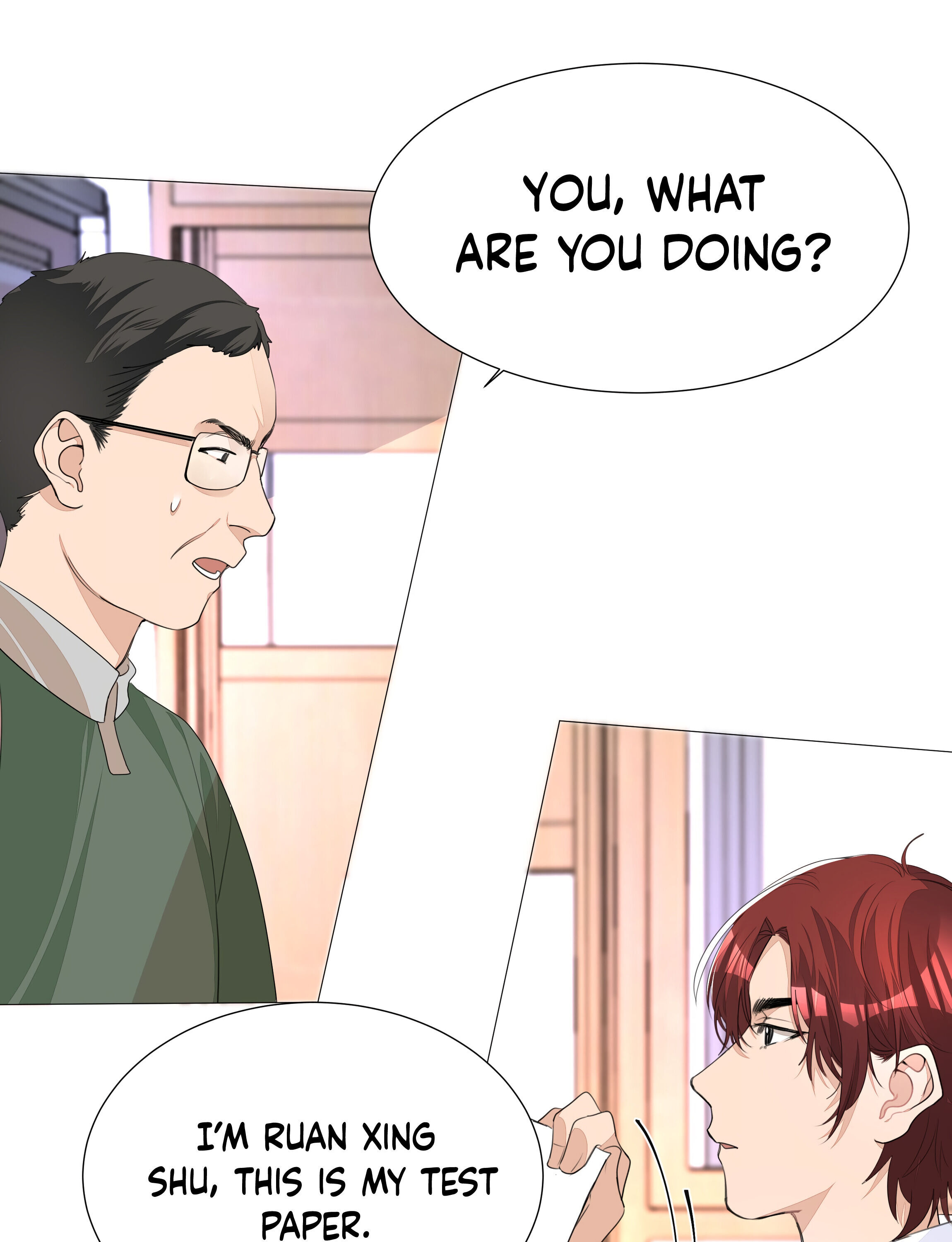 Did the Nerd Manage to Flirt with the Cutie Today? chapter 4 - page 32