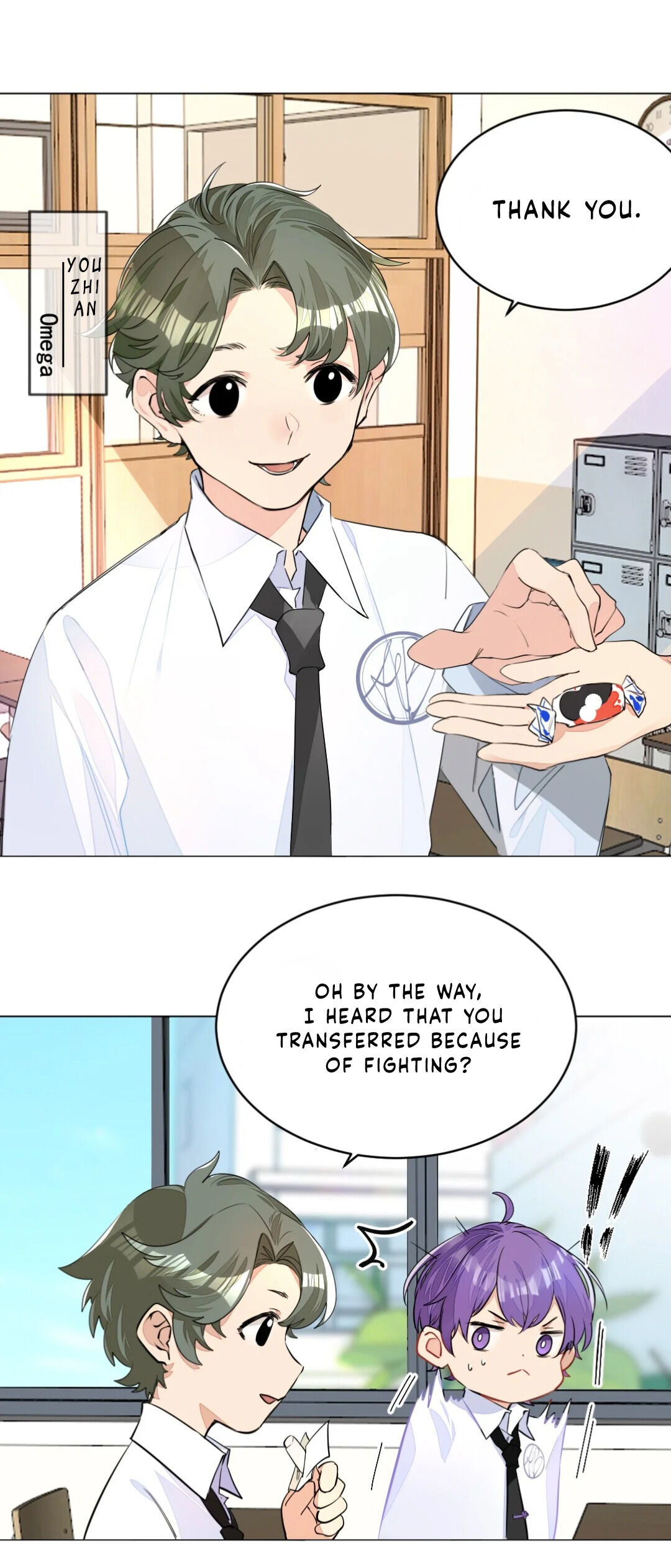 Did the Nerd Manage to Flirt with the Cutie Today? chapter 2 - page 5