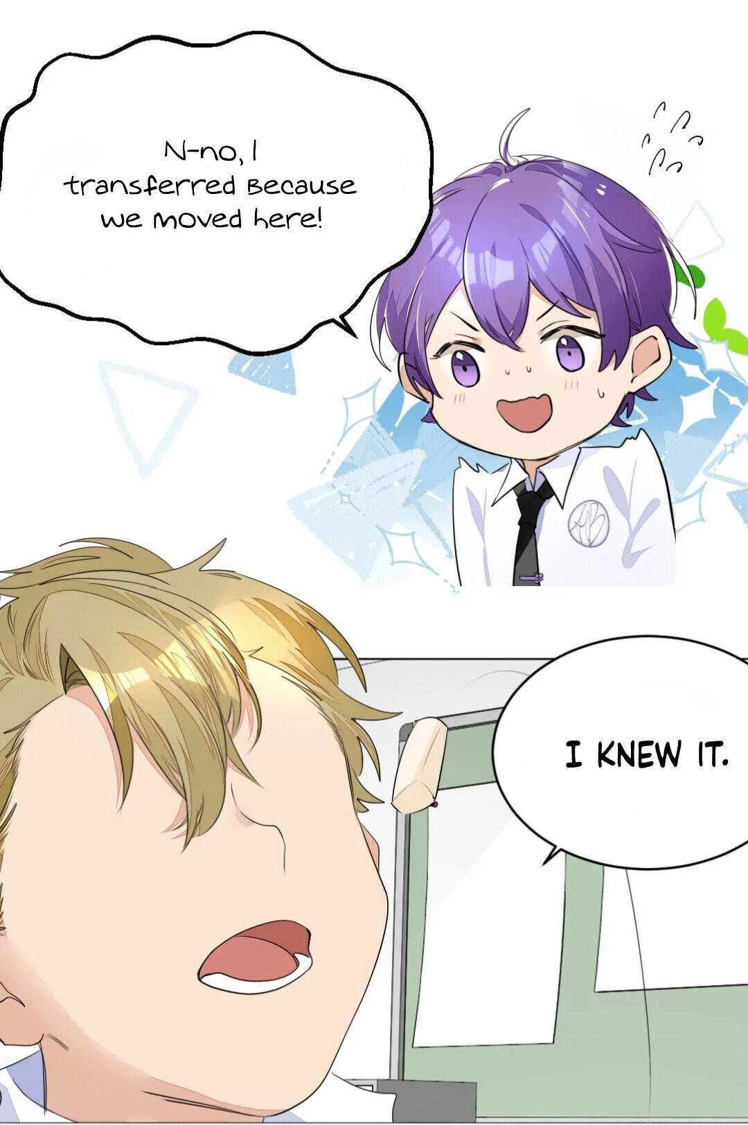 Did the Nerd Manage to Flirt with the Cutie Today? chapter 2 - page 6