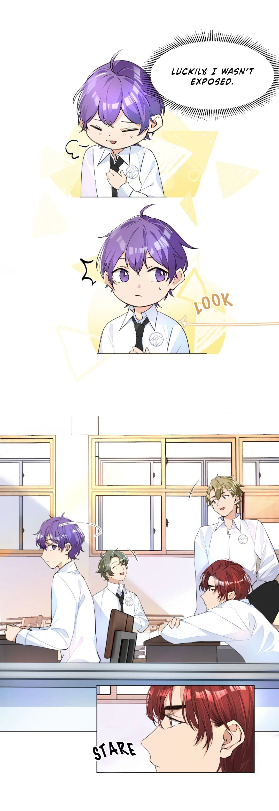 Did the Nerd Manage to Flirt with the Cutie Today? chapter 2 - page 8