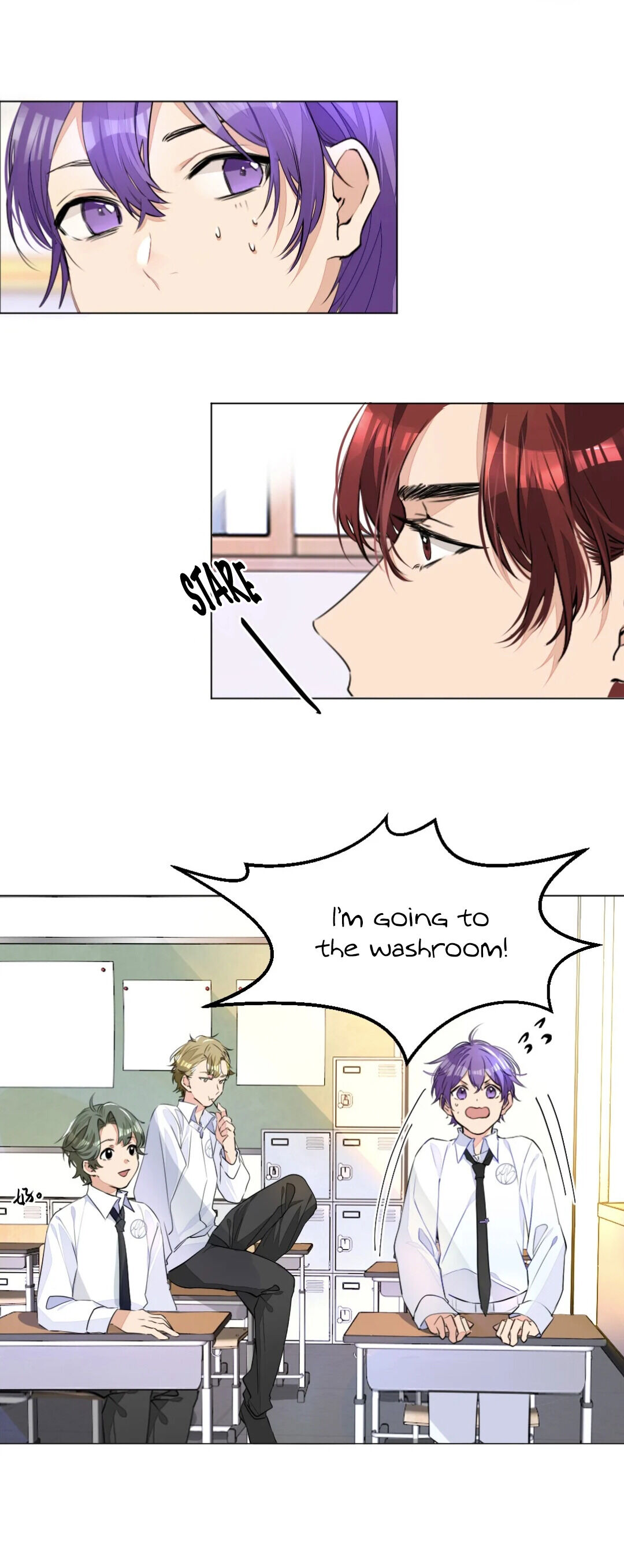 Did the Nerd Manage to Flirt with the Cutie Today? chapter 2 - page 9