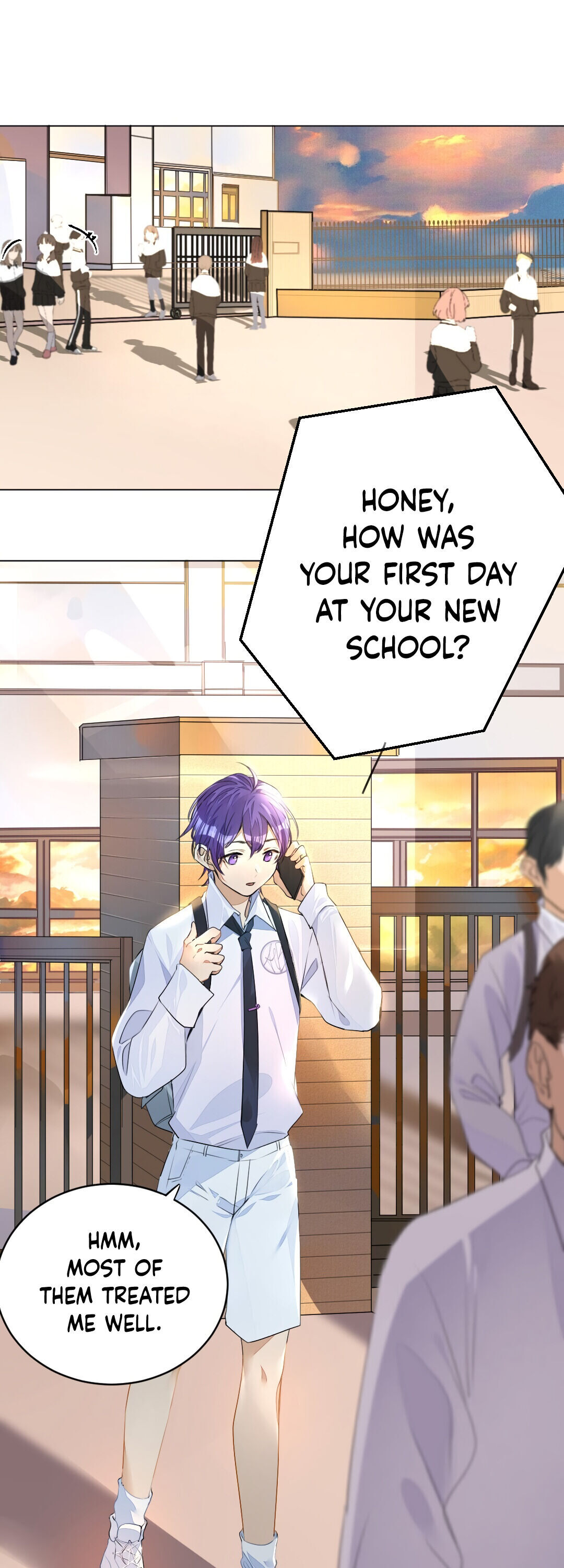 Did the Nerd Manage to Flirt with the Cutie Today? chapter 1 - page 20