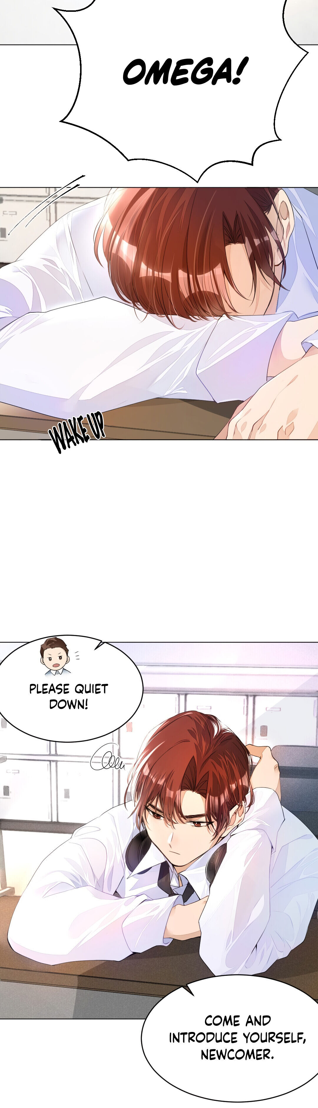 Did the Nerd Manage to Flirt with the Cutie Today? chapter 1 - page 4
