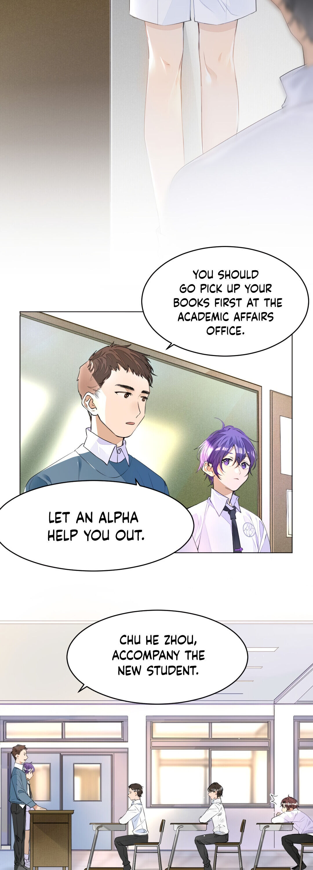 Did the Nerd Manage to Flirt with the Cutie Today? chapter 1 - page 6