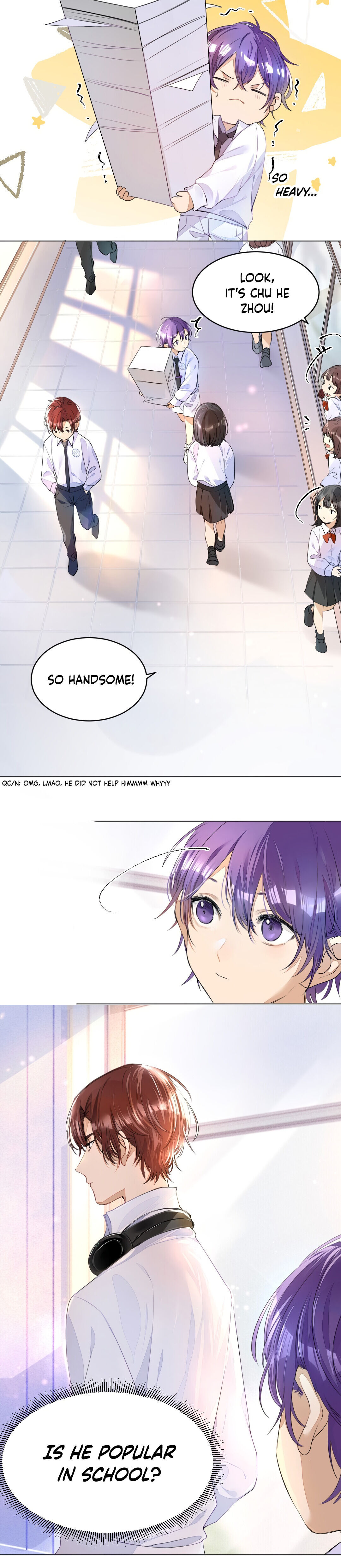 Did the Nerd Manage to Flirt with the Cutie Today? chapter 1 - page 9