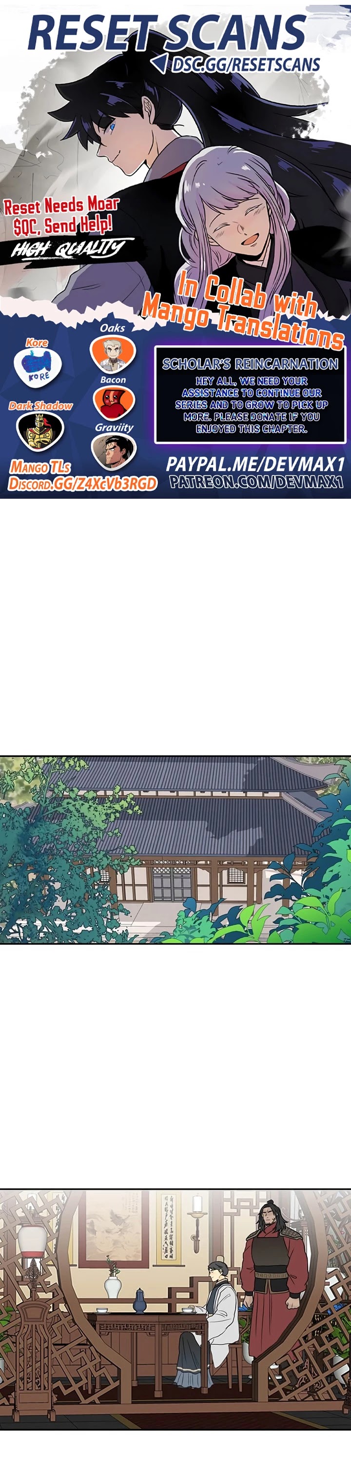 Reborn as a Scholar (Official) chapter 163 - page 1