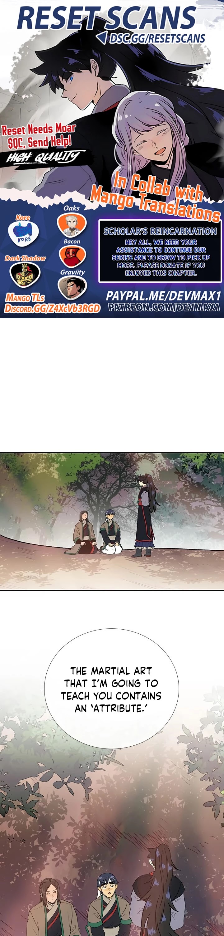 Reborn as a Scholar (Official) chapter 161 - page 1
