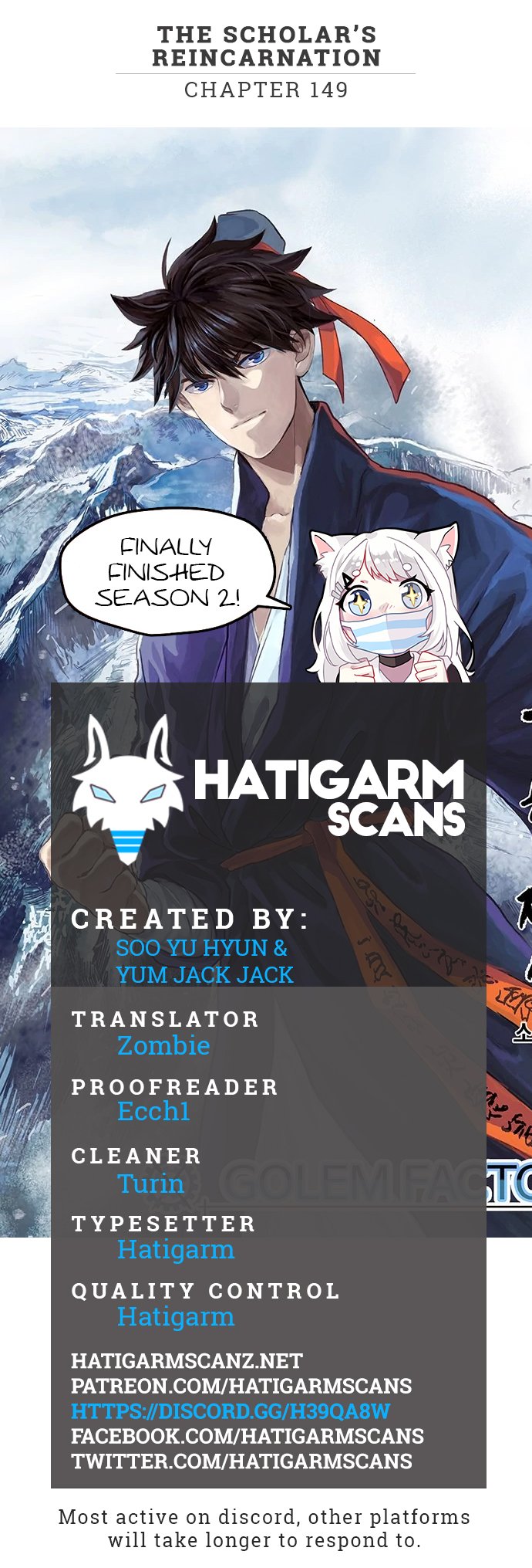 Reborn as a Scholar (Official) chapter 149 - page 1