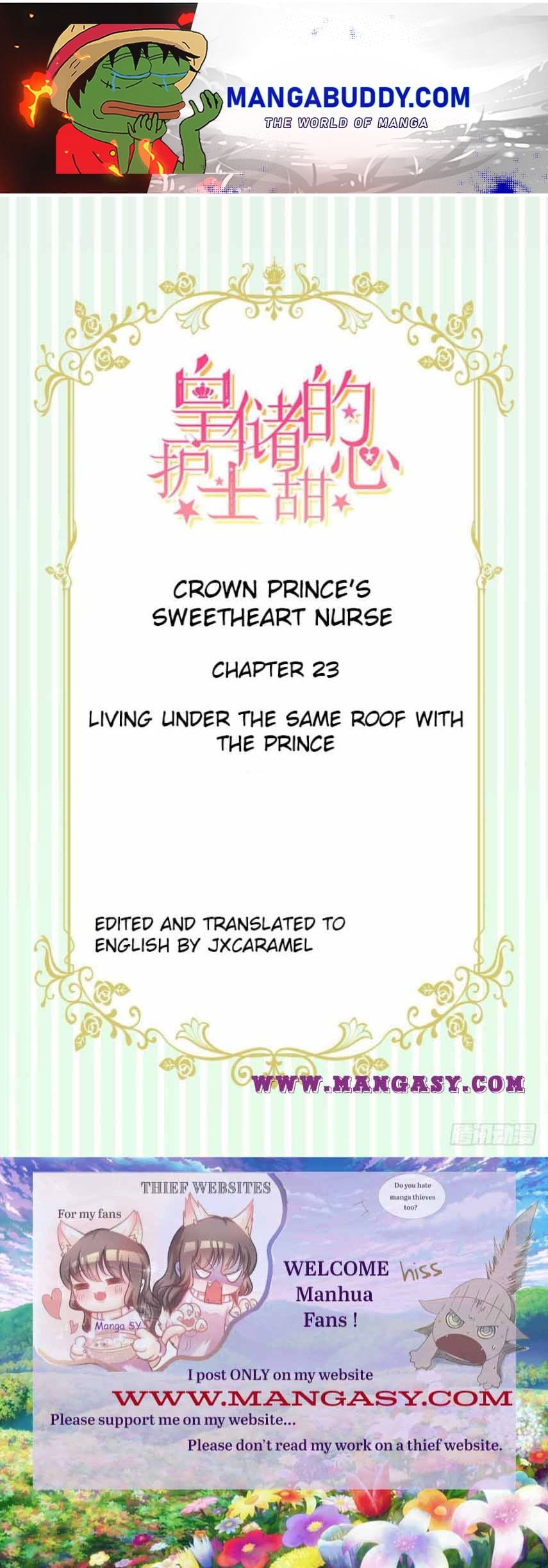 Crown Prince’s Sweetheart Nurse Chapter 23 - page 1