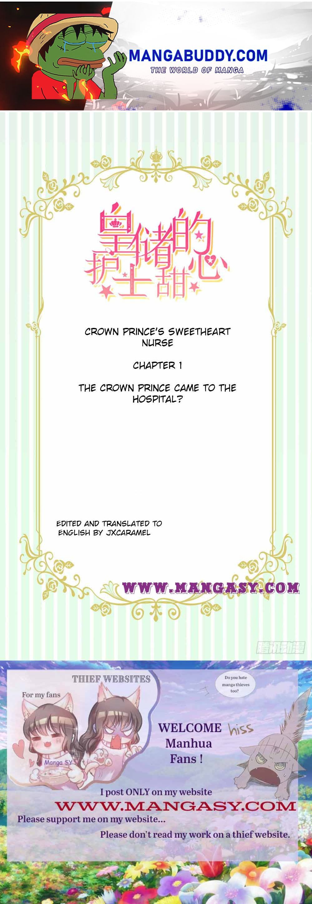 Crown Prince’s Sweetheart Nurse Chapter 1 - page 1