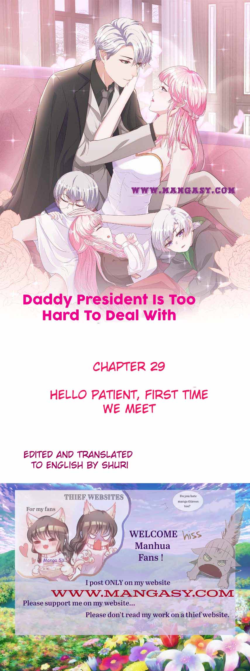 Daddy President Is Too Hard To Deal With chapter 29 - page 1