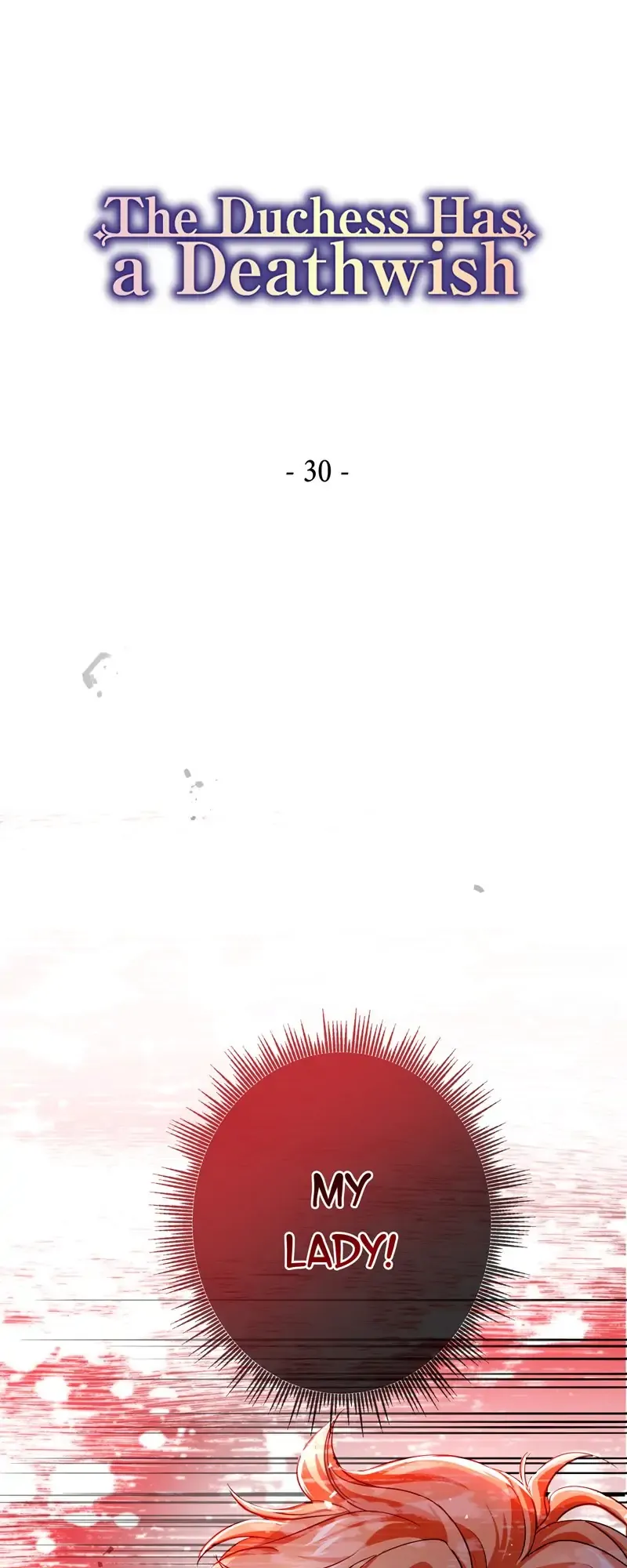 I’m a Villainess, Can I Die? Chapter 30 - page 1