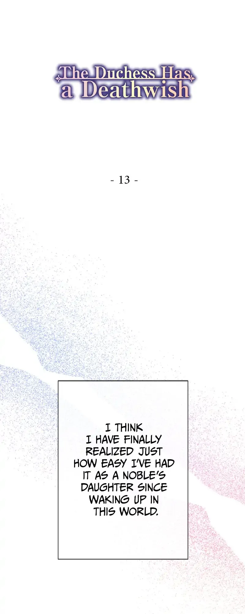 I’m a Villainess, Can I Die? Chapter 13 - page 1