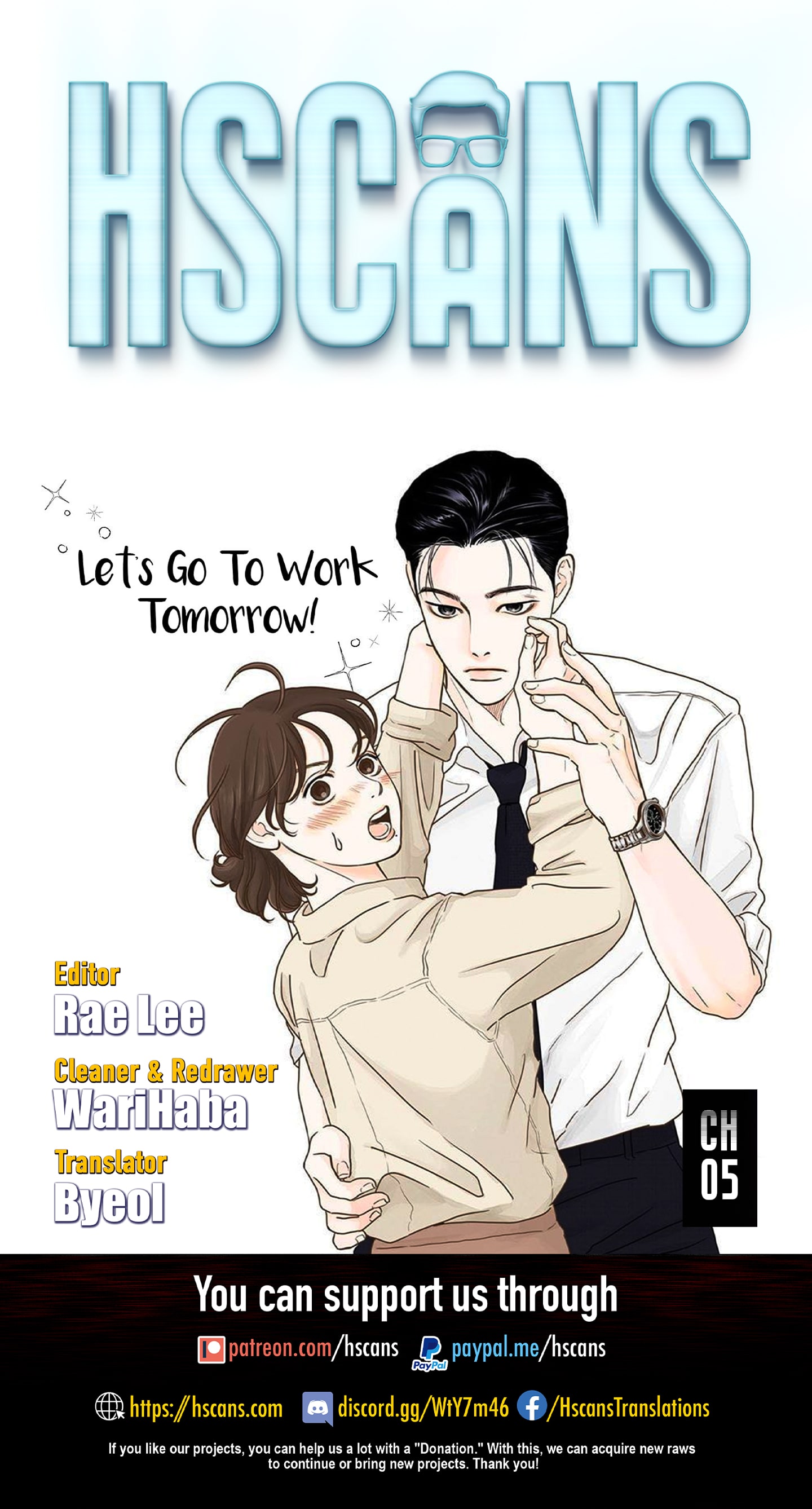 Let’s go to work tommorow! chapter 5 - page 1