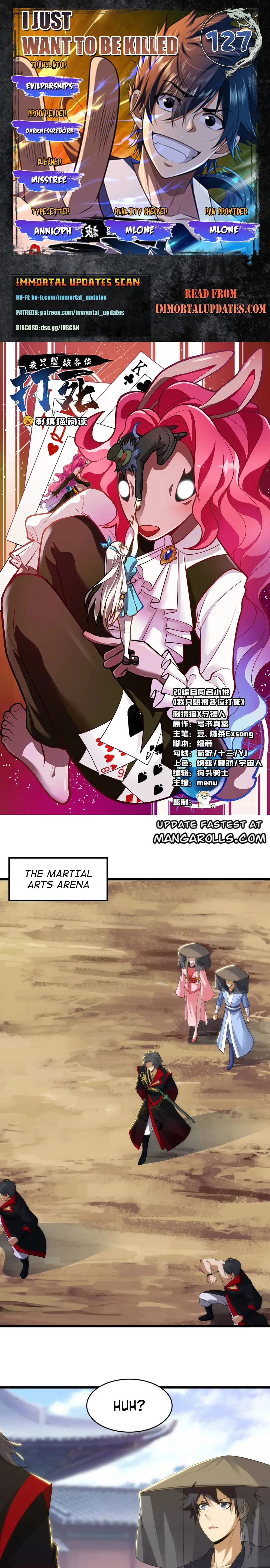I Just Want To Be Killed Chapter 127 - page 1