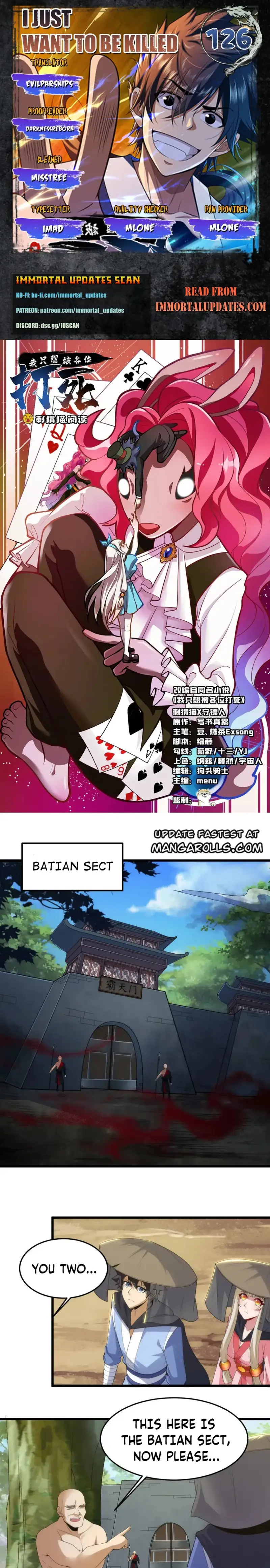 I Just Want To Be Killed Chapter 126 - page 1