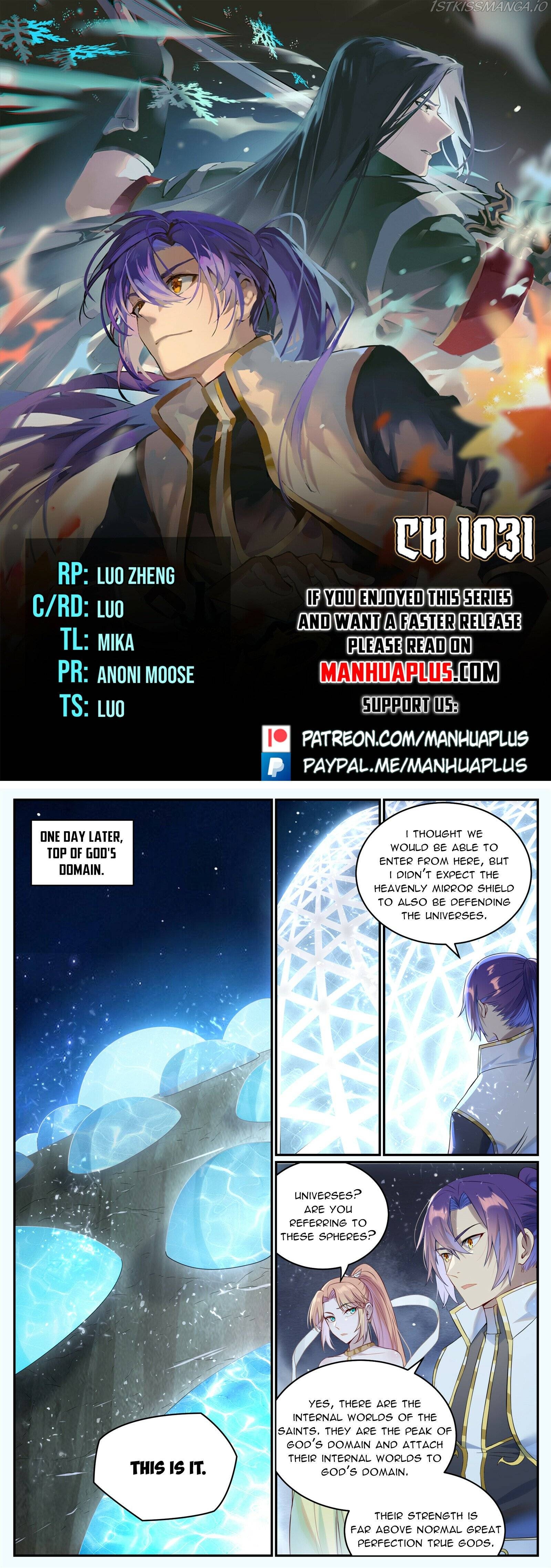 Apotheosis - Manhua Chapter 1031 - page 1
