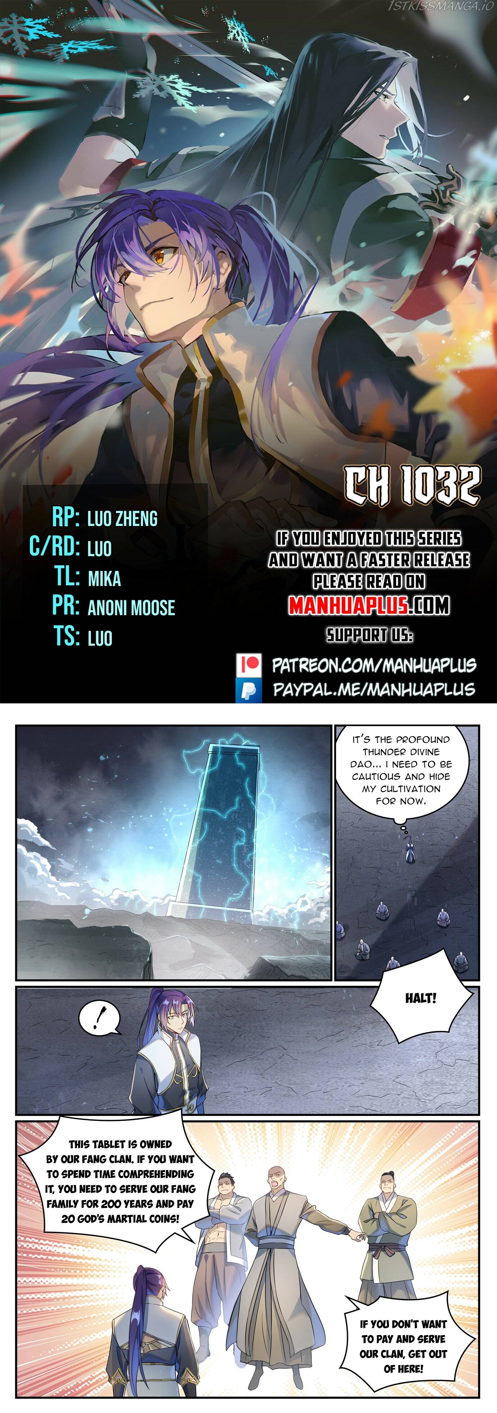 Apotheosis - Manhua Chapter 1032 - page 1