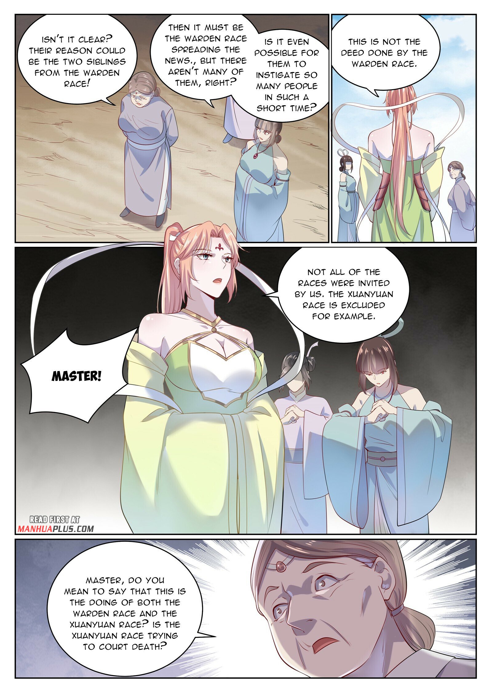 Apotheosis - Manhua chapter 1014 - page 6
