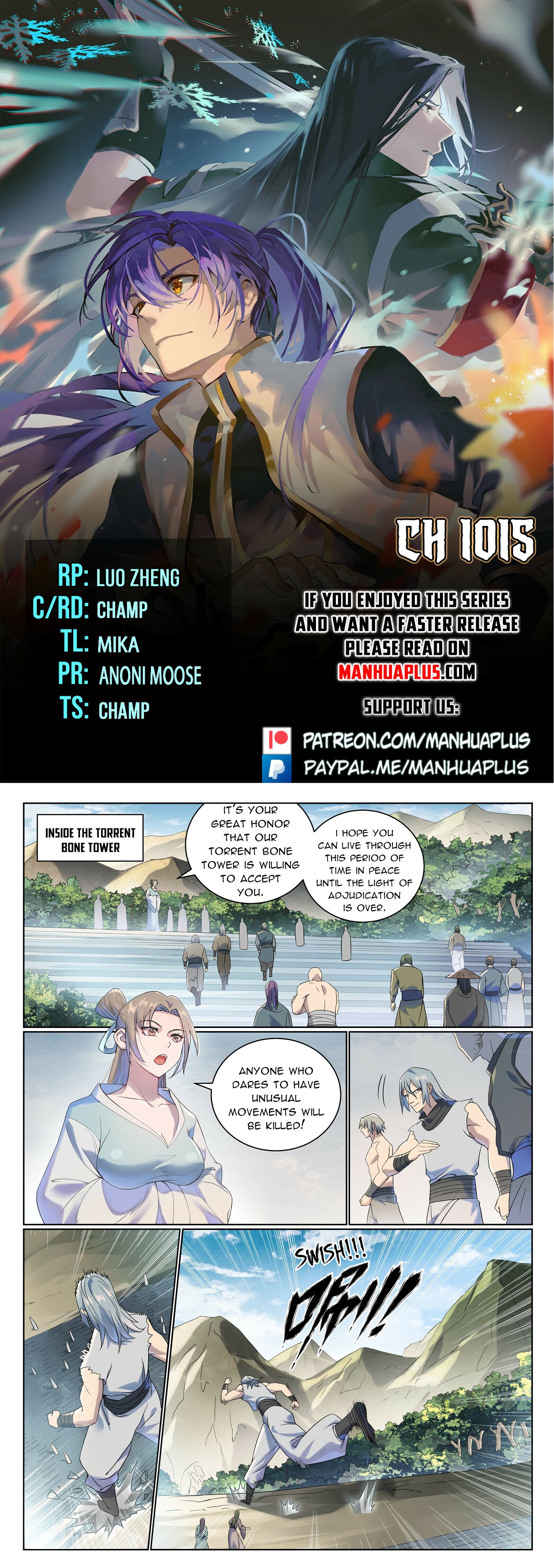 Apotheosis - Manhua chapter 1015 - page 1