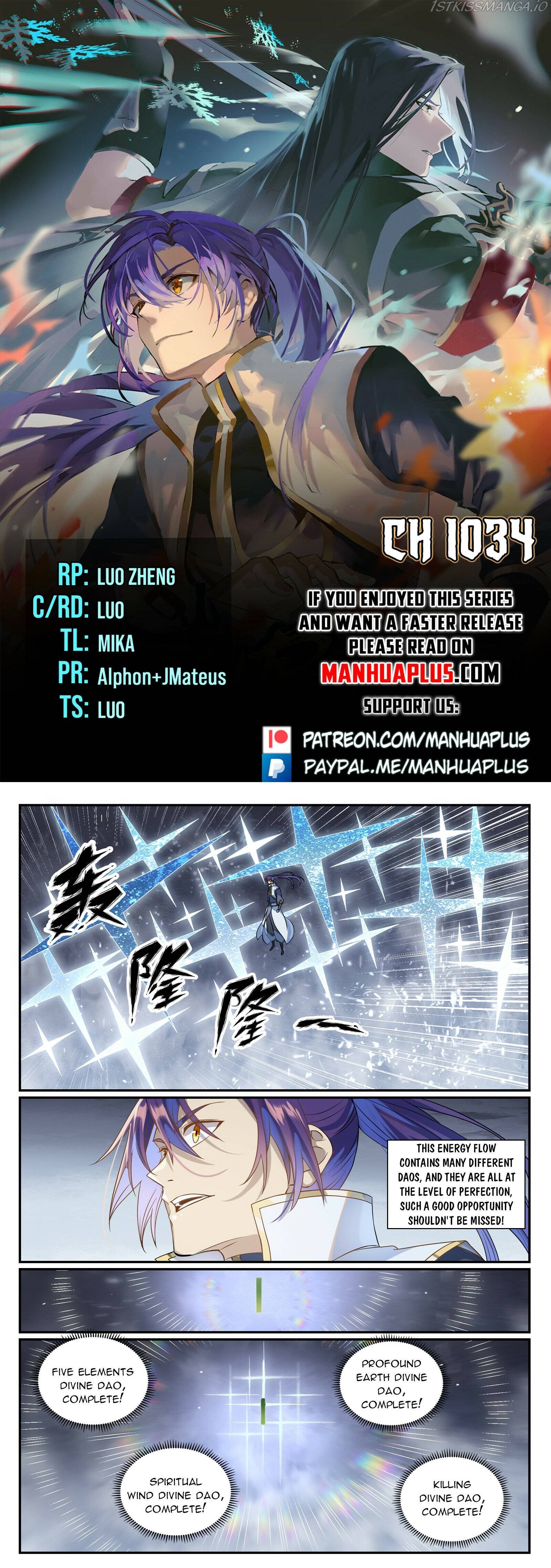 Apotheosis - Manhua Chapter 1034 - page 1