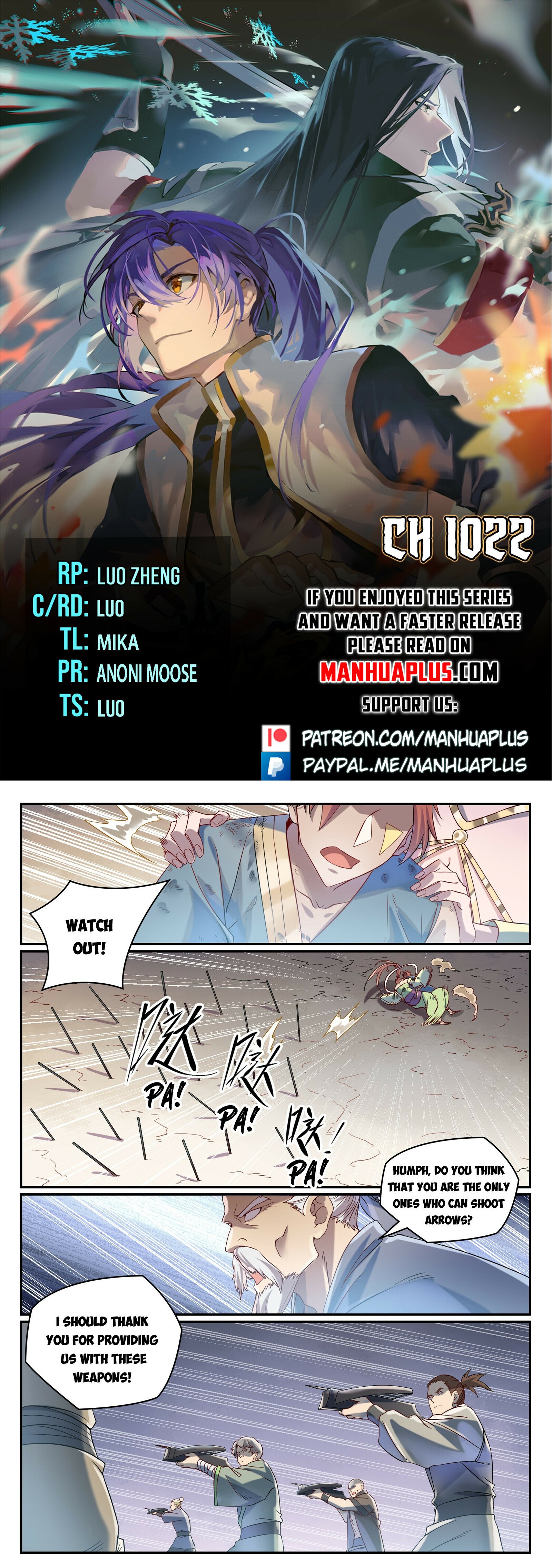 Apotheosis - Manhua chapter 1022 - page 1