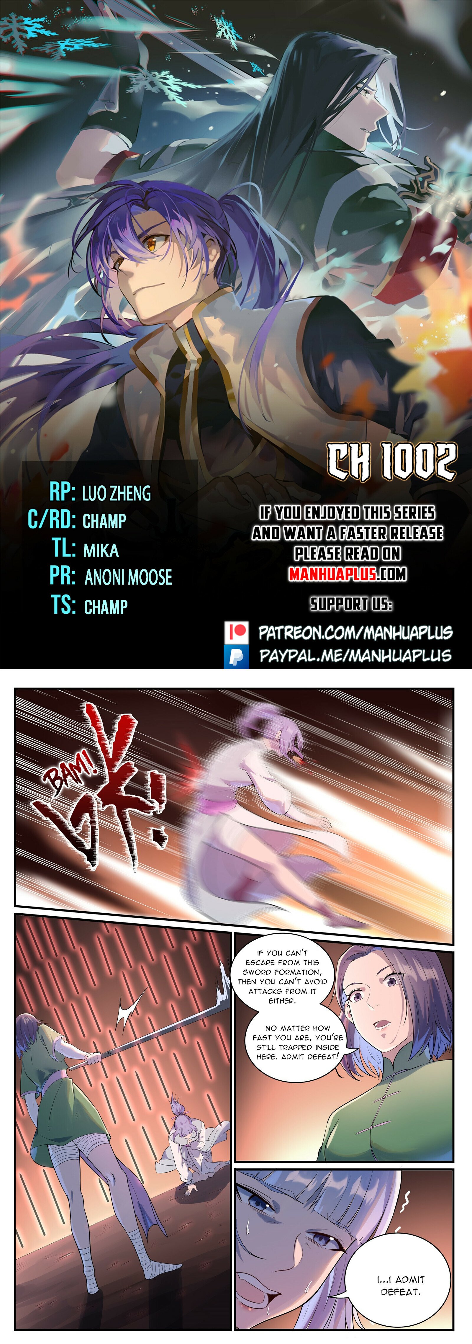 Apotheosis - Manhua chapter 1002 - page 1