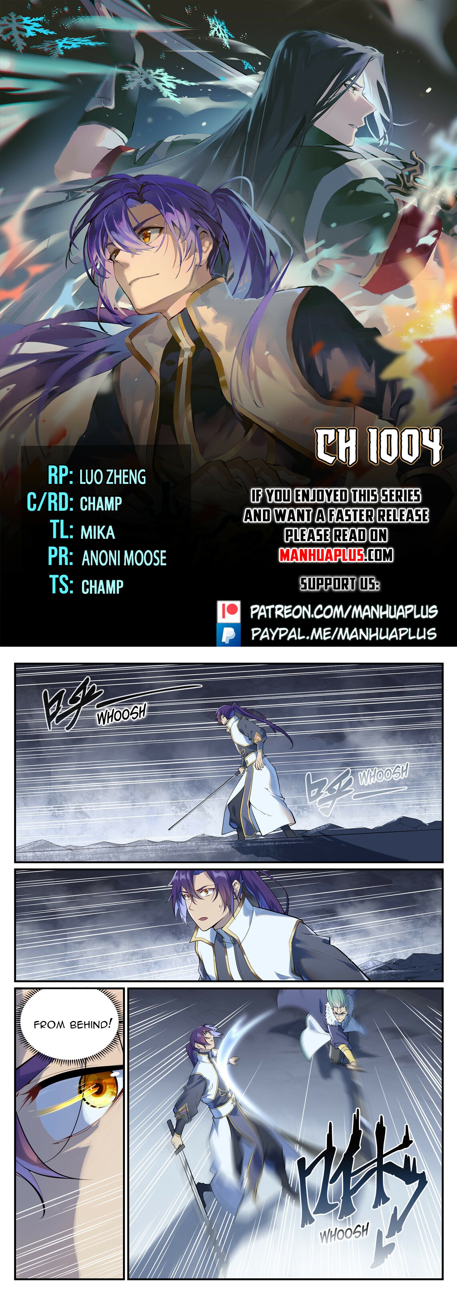 Apotheosis - Manhua chapter 1004 - page 1