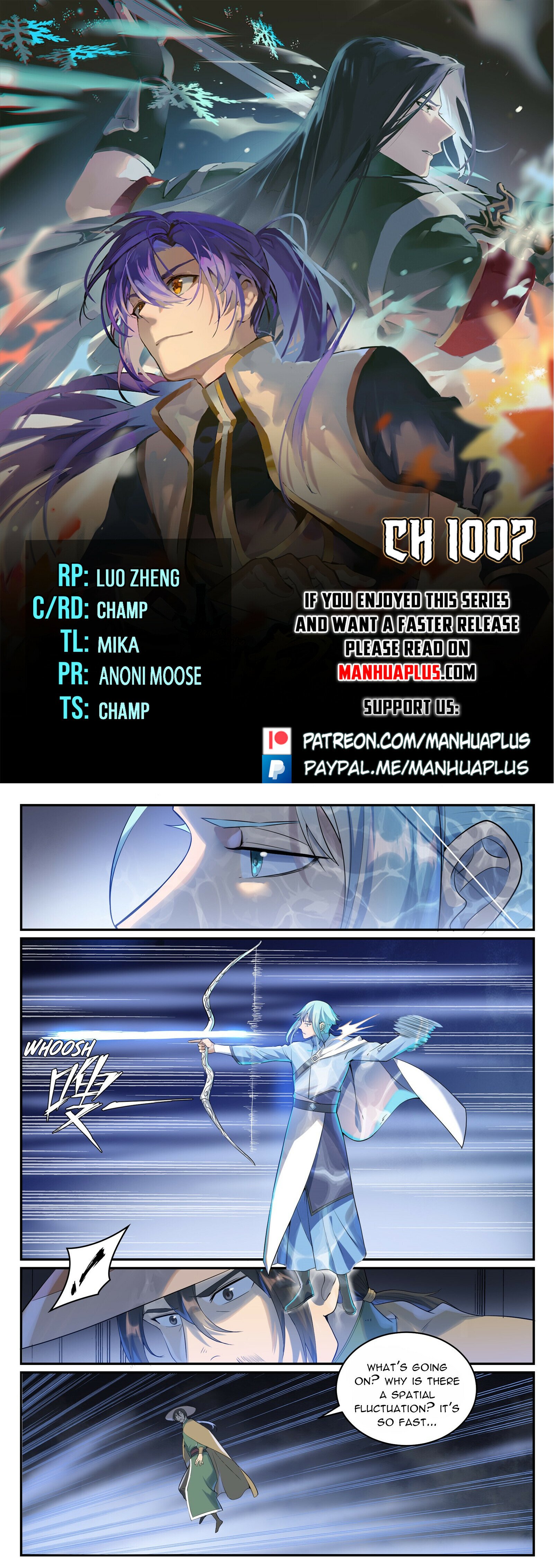 Apotheosis - Manhua chapter 1007 - page 1
