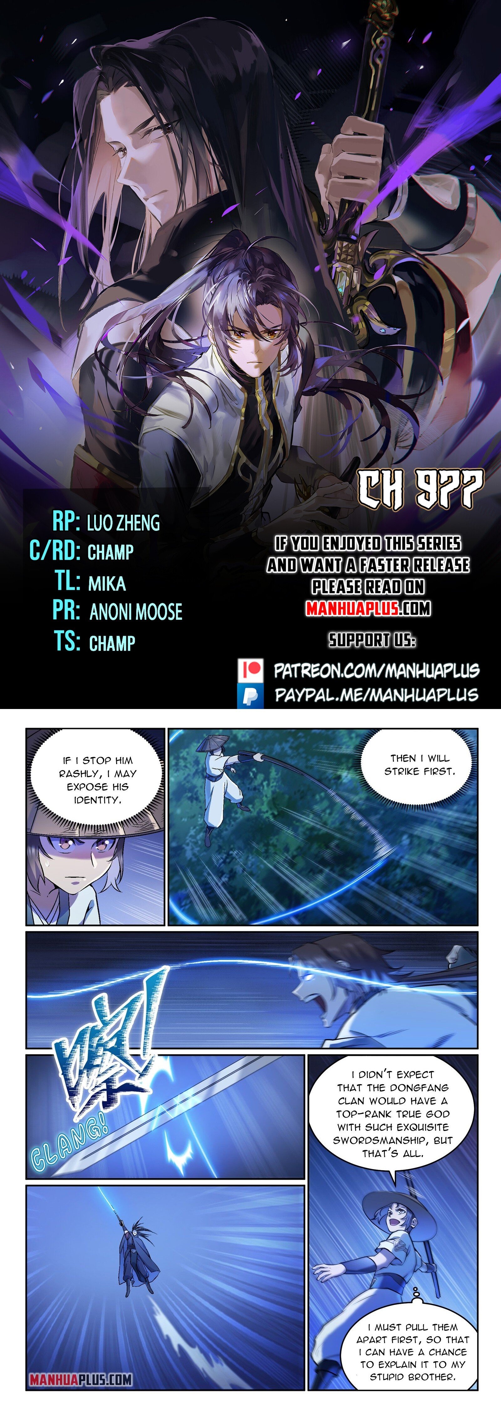 Apotheosis - Manhua chapter 977 - page 1